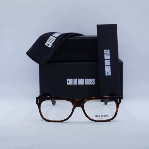 Final Price! Cutler and Gross CGOP136258 002 Havana Eyeglasses 58mm - Picture 2 of 8